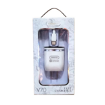 CARGADOR V70 USB FAST 3.6A TIPO C