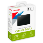 DISCO DURO EXT 1TB 3.0 TOSHIBA NEGRO CANVIO