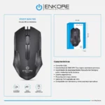 MOUSE ENKORE PIVOT EKM105 USB - Imagen 4
