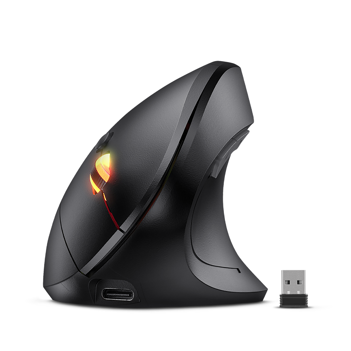 26655-impulso-informatico MOUSE CYBERTEL DIAMOND 3 CYB M521 VERTICAL BT WIFI RECARGABLE - Imagen 1