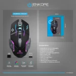MOUSE ENKORE THUNDER EKM501 3M GAMER BT WIF RECARG - Imagen 2