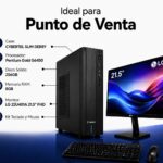 PC CYBERTEL DERBY INTEL PENTIUM 8GB RAM, 256GB SSD, TECL+MOUSE, MONITOR 21.5''