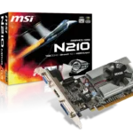 TARJETA DE VIDEO MSI NVIDIA GEFORCE 210 DDR3 64BITS